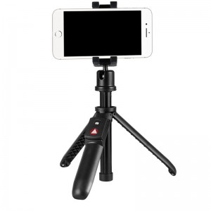 KINGJOY 5 secțiuni Mini Selfie Stick cu picior pliabil pentru a schimba trepiedul cu control bluetooth