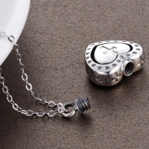 Coliere cremare 925 argint sterlin memorie pandantiv cruce colier cremă pentru cenușă