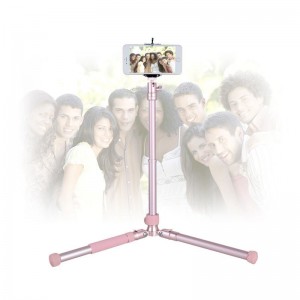 Kingjoy P056S Trepied pliabil cu două butoane cu cap de bilă de control