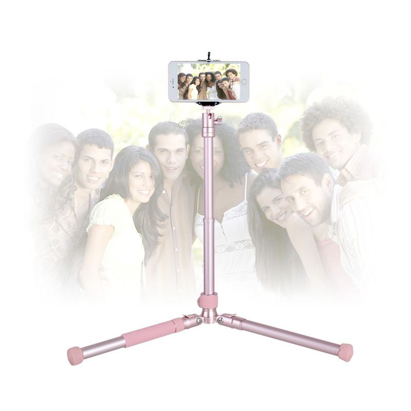 Kingjoy P056S Trepied pliabil cu două butoane cu cap de bilă de control