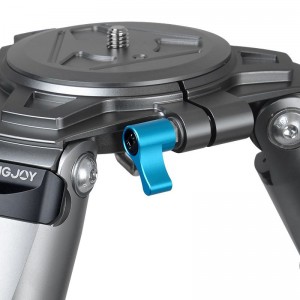 Kingjoy Vânzând la cald trepied detașabil din fibră de carbon pentru picioare pentru camere digitale