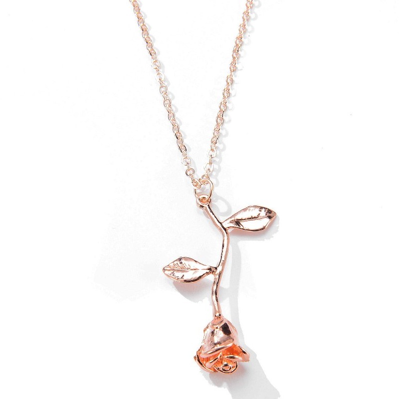 CULOARE PENTRU FEMEI DE ROSIE PENDENT CU ROSIE PANTALON PENTRU FEMEIE 925 STERLING SILVER