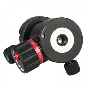 Capul cu bile cu profil redus Kingjoy T20 cu placă cu eliberare rapidă panoramică