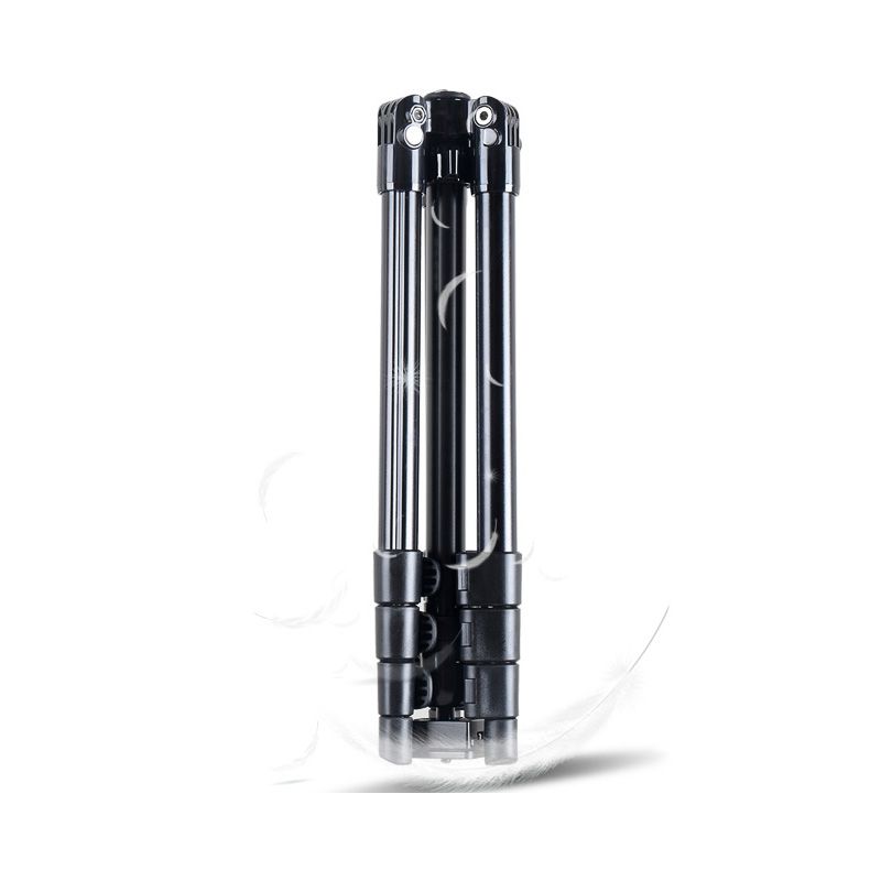 Kingjoy SF046 Seturi de trepied cu rabatabil cu rabatabil pliabil cu 4 secțiuni cu fotografiere cu unghi redus și coloană centrală pot fi utilizate ca monopod