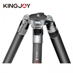 Kingjoy K4008 Stand de trepied pentru camera foto video de înaltă rezistență, din aluminiu, cu o marjă ridicată profesională