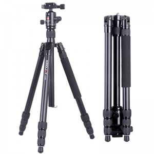 KINGJOY Trepied ușor de înaltă calitate din aluminiu portabil K1008 + Q10