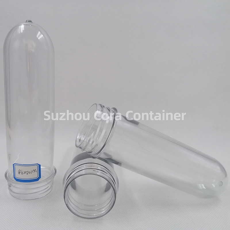 41mm 105g Dimensiune gât 48mm Plasitc Pet Preformă pentru ulei pentru băuturi cu apă