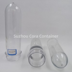 41mm 105g Dimensiune gât 48mm Plasitc Pet Preformă pentru ulei pentru băuturi cu apă