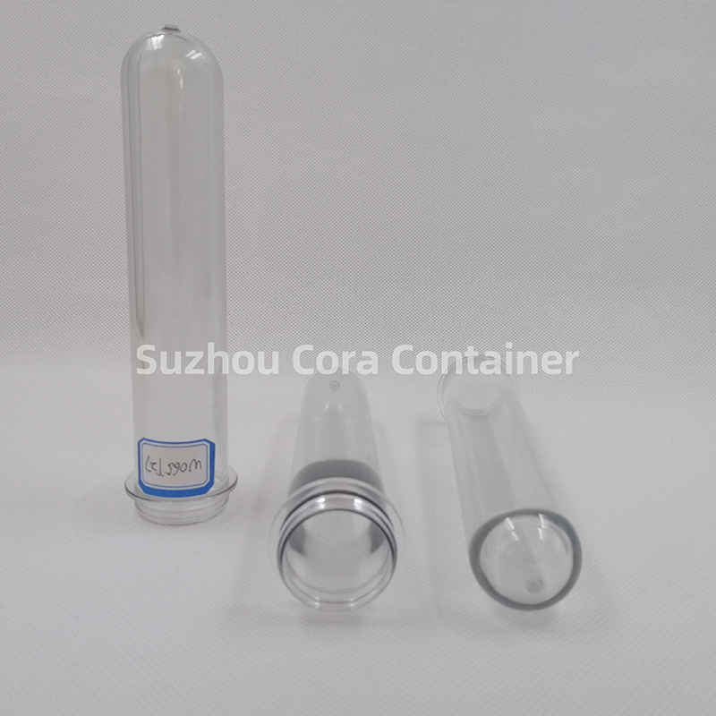 27mm 65g Dimensiune gât 32mm Plasitc Preformă pet pentru ulei pentru băuturi cu apă