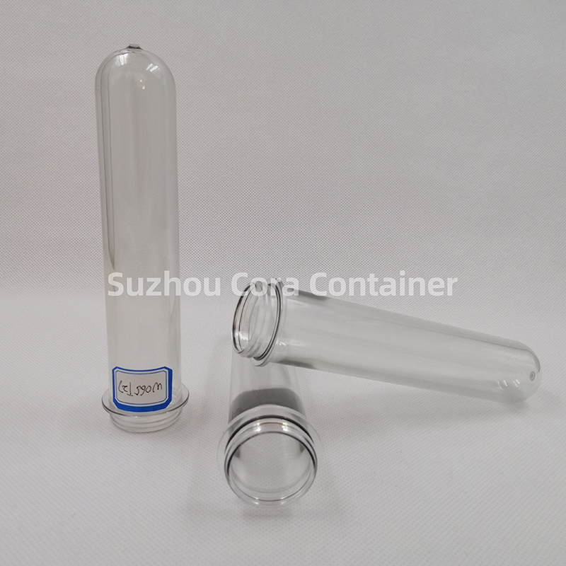 27mm 65g Dimensiune gât 32mm Plasitc Preformă pet pentru ulei pentru băuturi cu apă