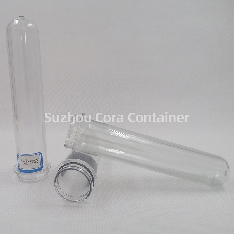 27mm 55g Mărimea gâtului 32mm Preformată sticlă pentru spumă pentru animale de companie pentru ambalaje cosmetice