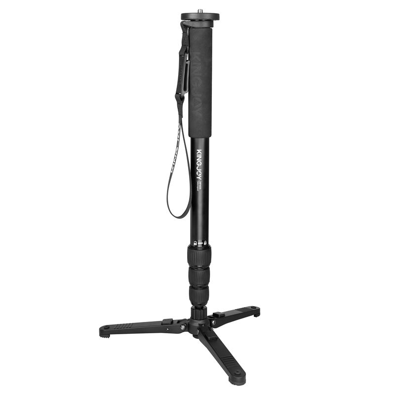 Monopod Kingjoy Photographe din aluminiu pentru fotografie, cu profesionist pentru picioare