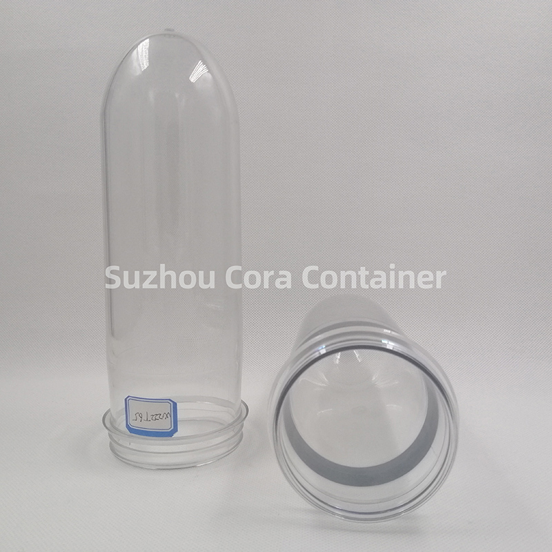 65mm 222g Dimensiune gât 73mm Plasitc Pet Preform pentru apă băuturi ulei