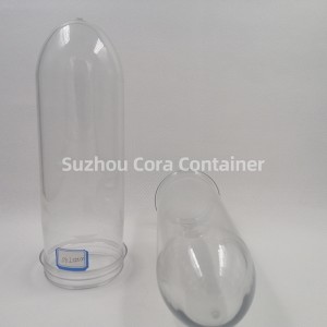 65mm 222g Dimensiune gât 73mm Plasitc Pet Preform pentru apă băuturi ulei