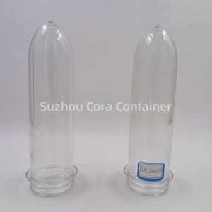 39mm 100g Dimensiune gât 46mm Plasitc Preformă pentru animale de companie pentru apă pentru băuturi cu apă