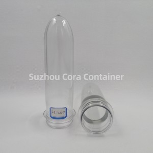 39mm 100g Dimensiune gât 46mm Plasitc Preformă pentru animale de companie pentru apă pentru băuturi cu apă