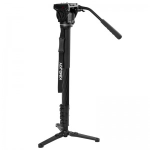 Monopod extensibil Kingjoy din aluminiu cu mini trepied