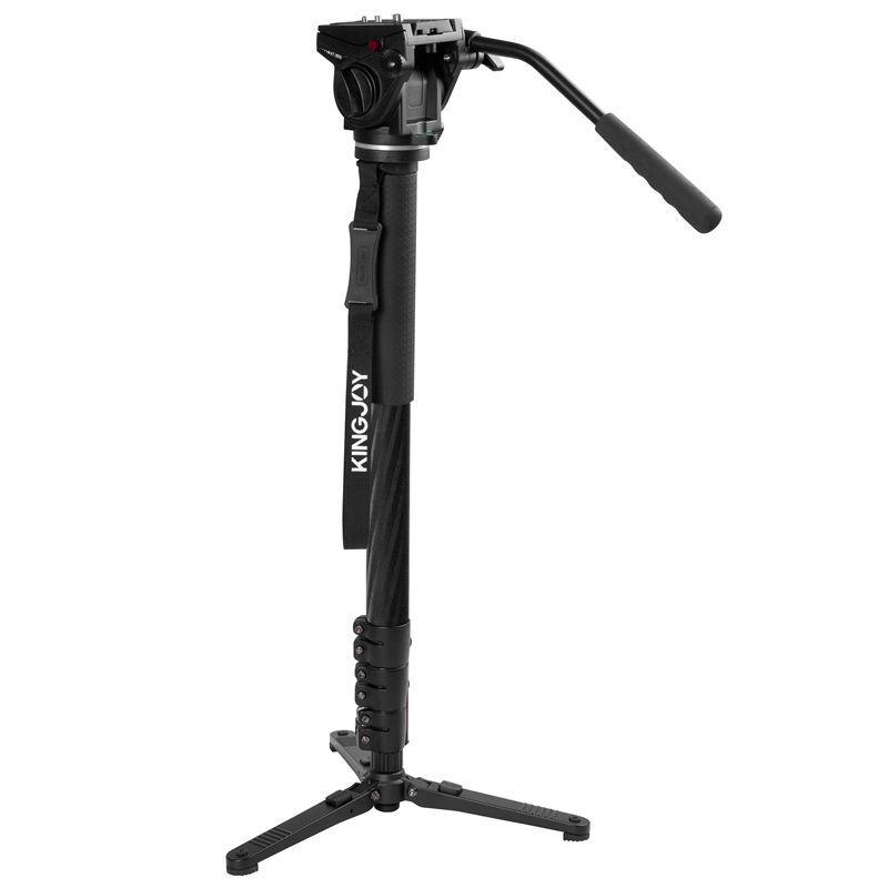 Monopod extensibil Kingjoy din aluminiu cu mini trepied
