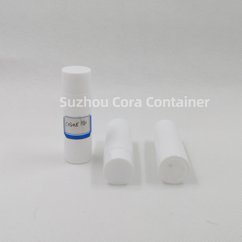 20ml Neck Size 14mm Pet Plastic Sticlă cosmetică cu capac de șurub
