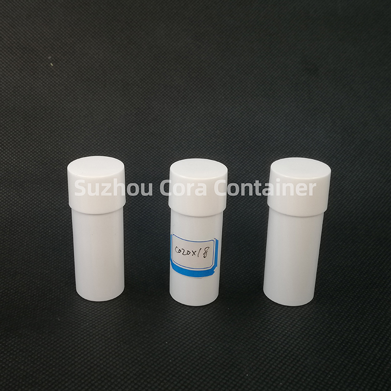 20ml Neck Size 18mm Pet Plastic Sticlă cosmetică cu capac de șurub