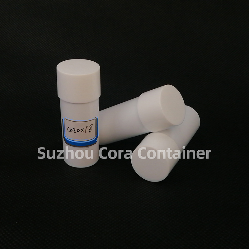 20ml Neck Size 18mm Pet Plastic Sticlă cosmetică cu capac de șurub