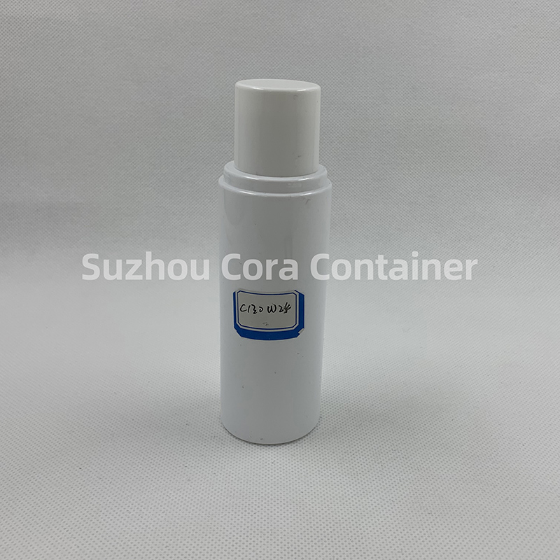 130ml Neck Size 24mm Pet Plastic Sticlă cosmetică cu capac de șurub
