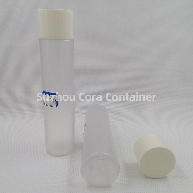 215ml Dimensiune Neck 24mm Plastic Sticlă cosmetică cu capac de șurub