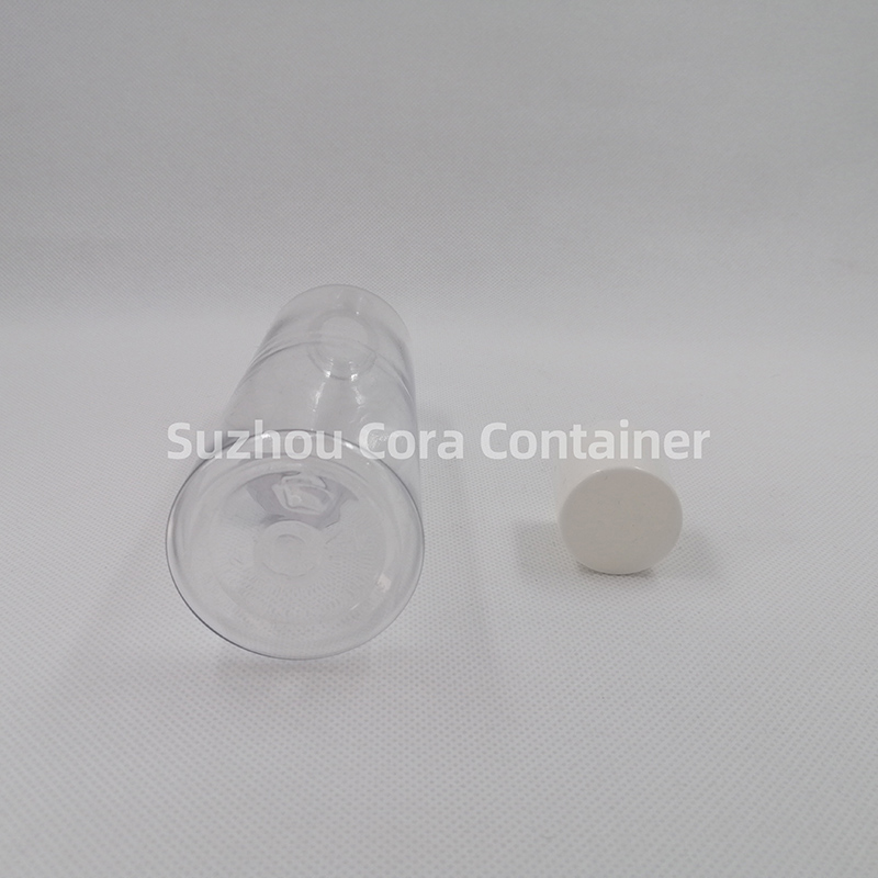 270ml Neck Size 24mm Pet Plastic Sticlă cosmetică cu capac de șurub