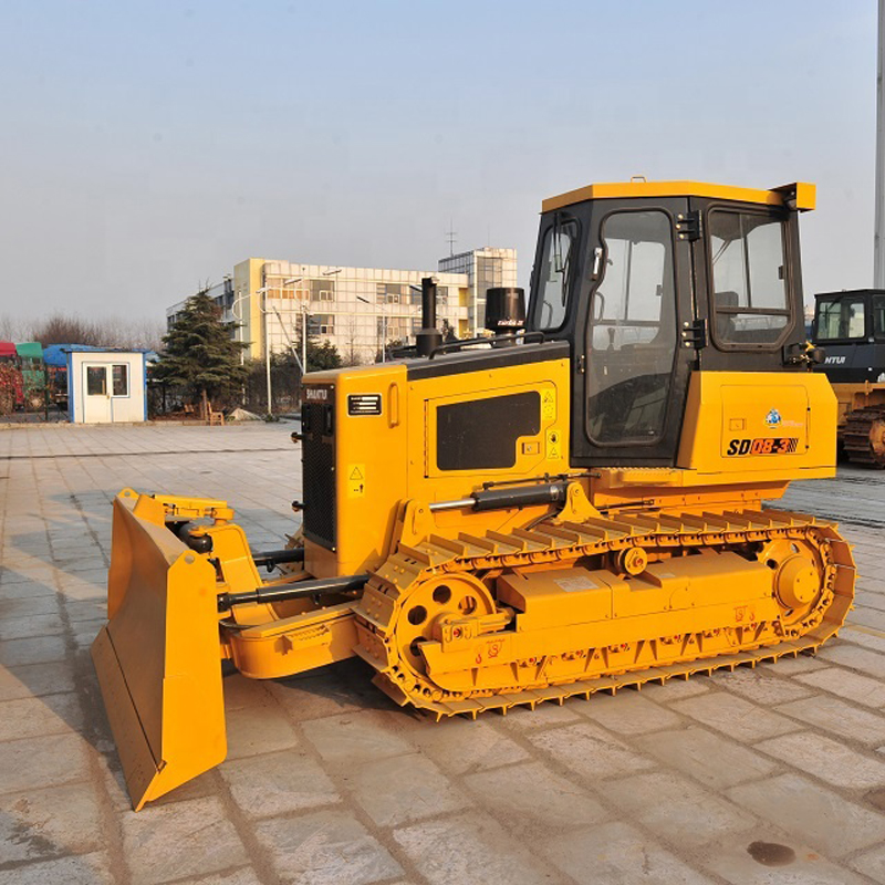 Producător oficial Shantui Buldozerul cu șenile 80 cai putere, SD08-3