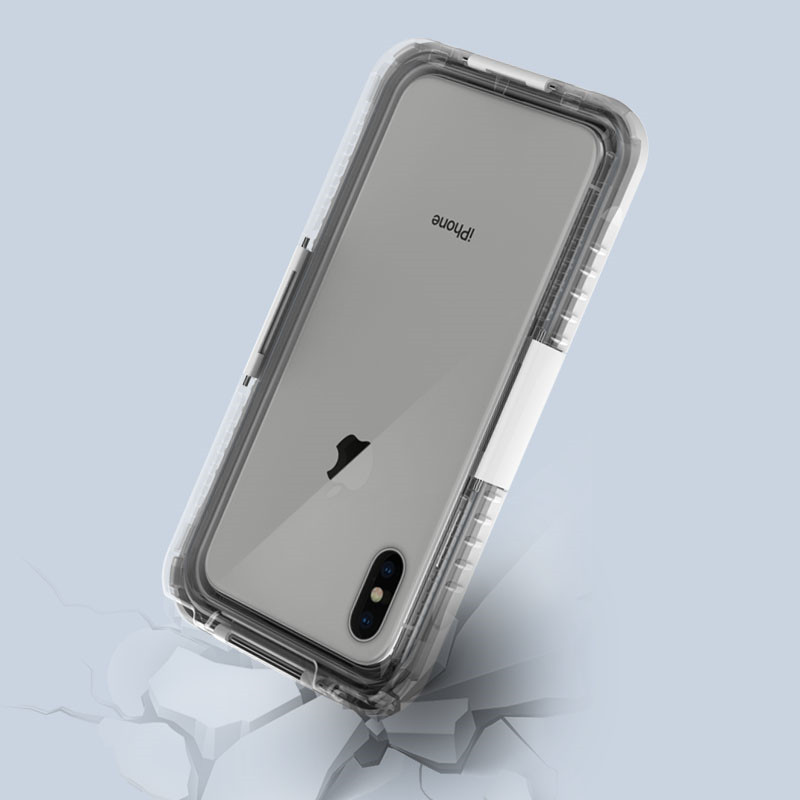 Husa impermeabila pentru telefonul mobil universal carcasa impermeabila pentru camera iPhone subacvatic pentru iPhone XS Max (Alb)