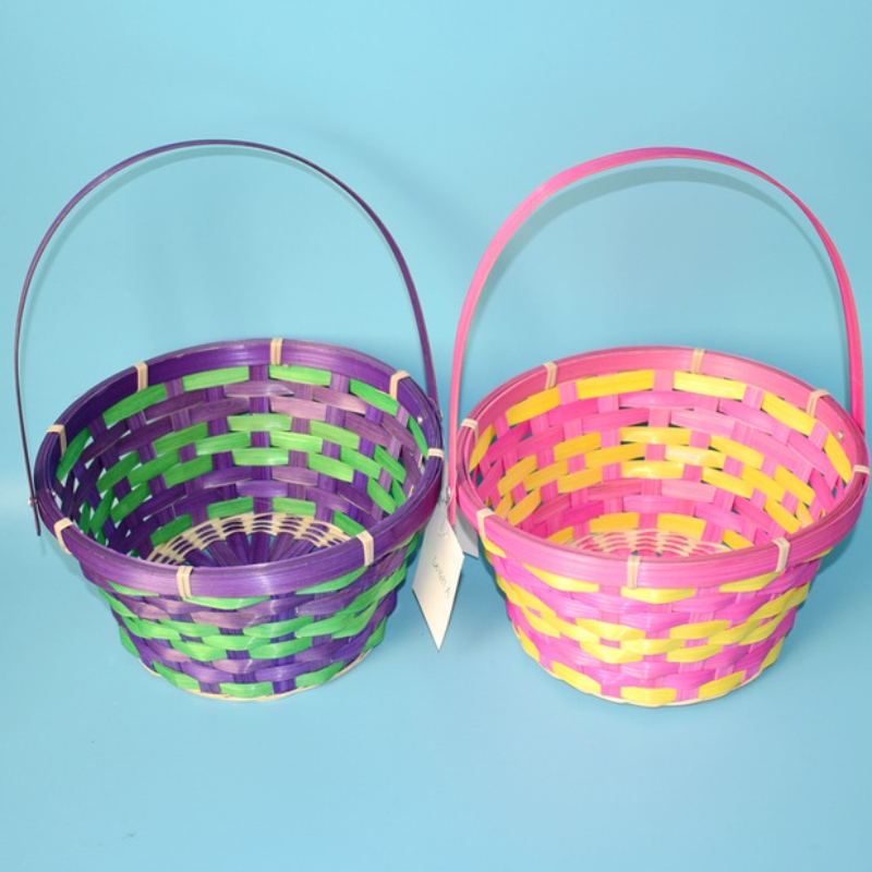 Paste colorate Basket cu mâner