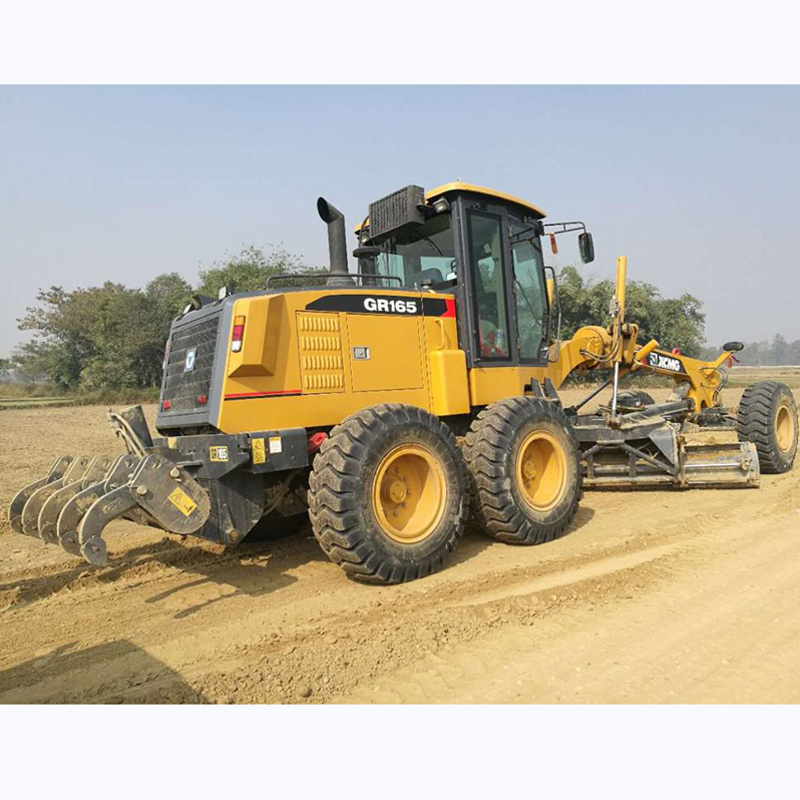 XCMG Motor Grader Gr165 cu lățitoare și lamă