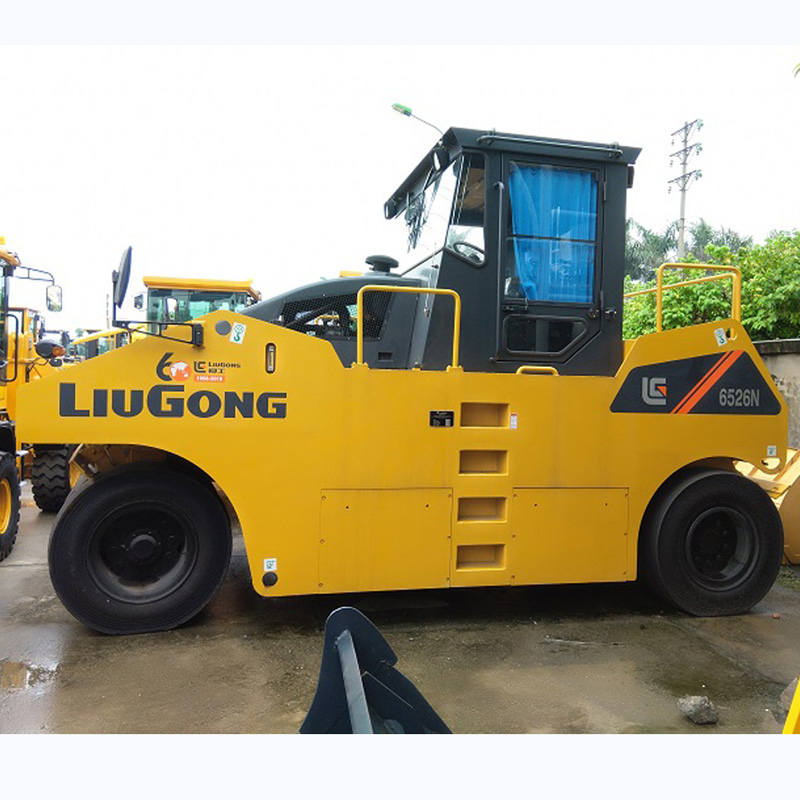 Liugong Producător oficial 26t cu un tambur mecanic rutier unic Clg6526