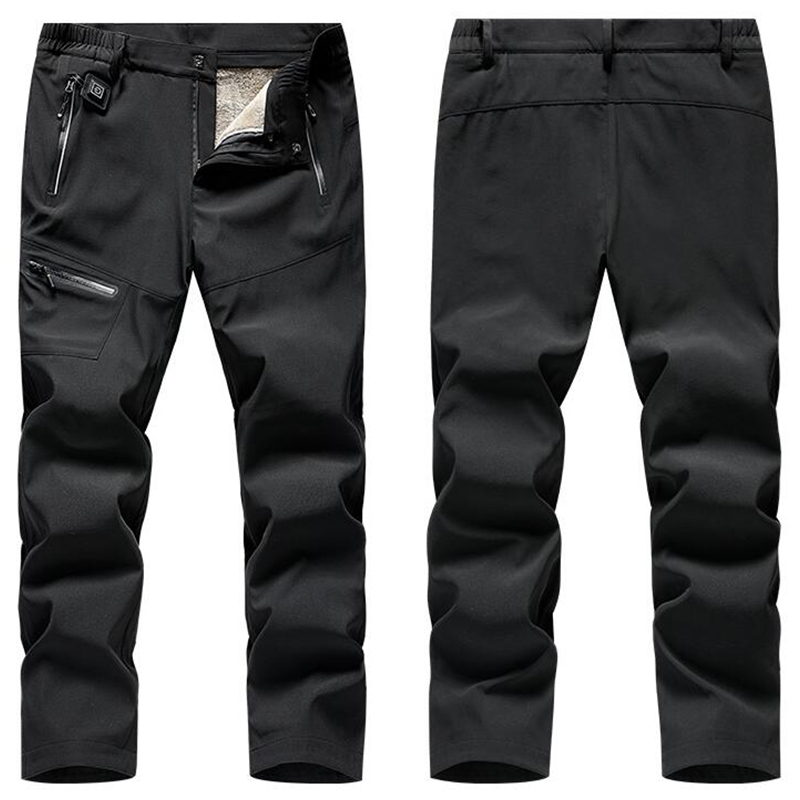 Pantaloni încălziți cu baterii reîncărcabile cu ridicata Pantaloni încălziți cu design casual, pantaloni încălziți lungi