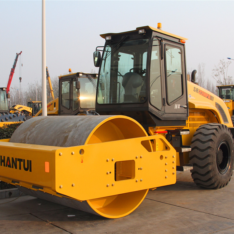 Shantui Producător oficial 22t Mecanic Single-Drum Vibratory Roller SR22mA