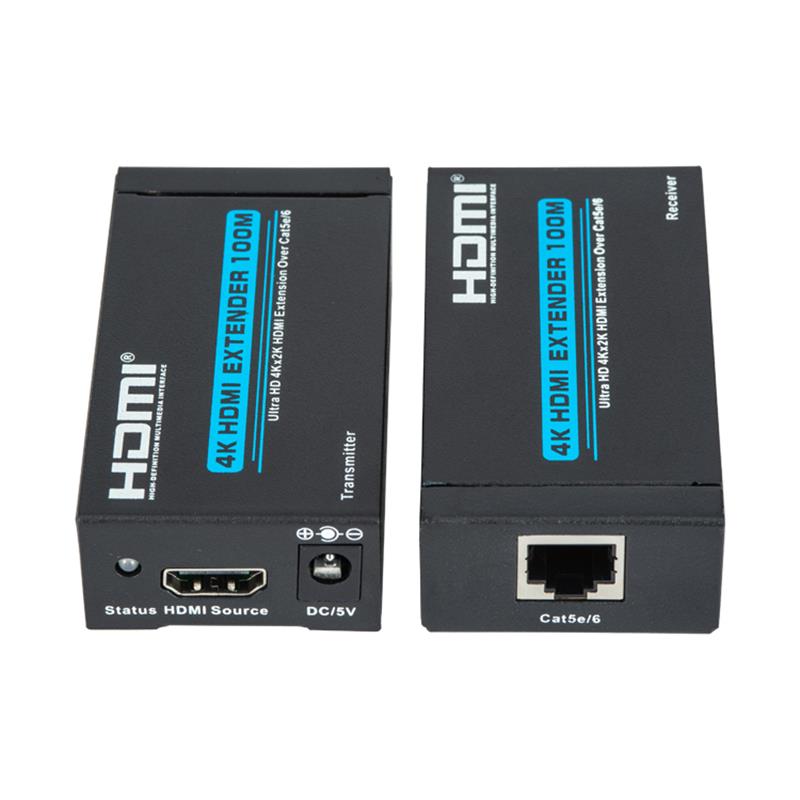 V1.4 4K HDMI Extender 100m peste un singur cate5e/6 cablu Suport Ultra HD 4Kx2K/30Hz