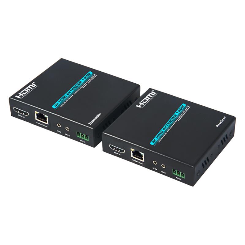 V1.4 4K HDMI Extender 120m deasupra unui singur cate5e/6 cablu Suport Ultra HD 4Kx2K/30Hz