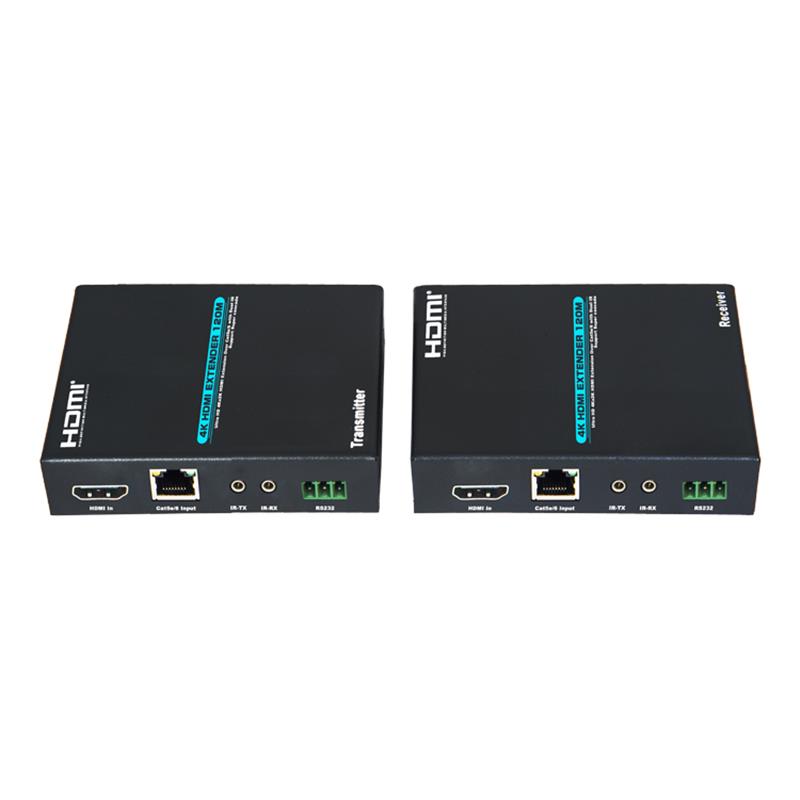 V1.4 4K HDMI Extender 120m deasupra unui singur cate5e/6 cablu Suport Ultra HD 4Kx2K/30Hz