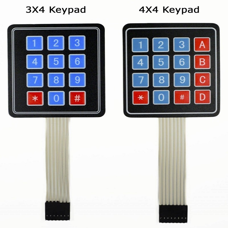 Personalizat Smart Electronics 3x4 Matrix Array Switch Keyboard Tastatură 12 Tasta 4 * 3 4X3 Tastatură 3 * 4
