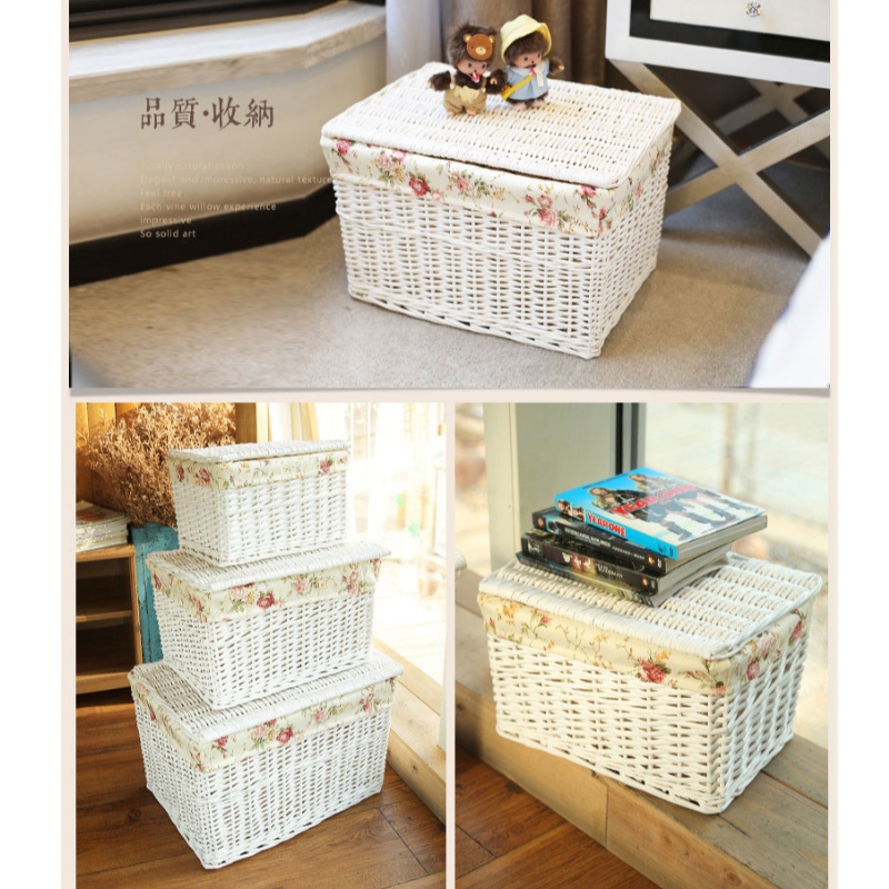 Coșul de depozitare realizat manual