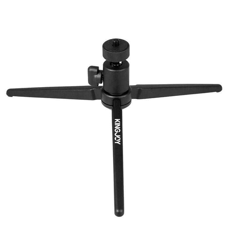 KINGJOY Mini Aluminum Tabletop Camera foto Tripod M5 cu 360 Grad Rotting Ball Head