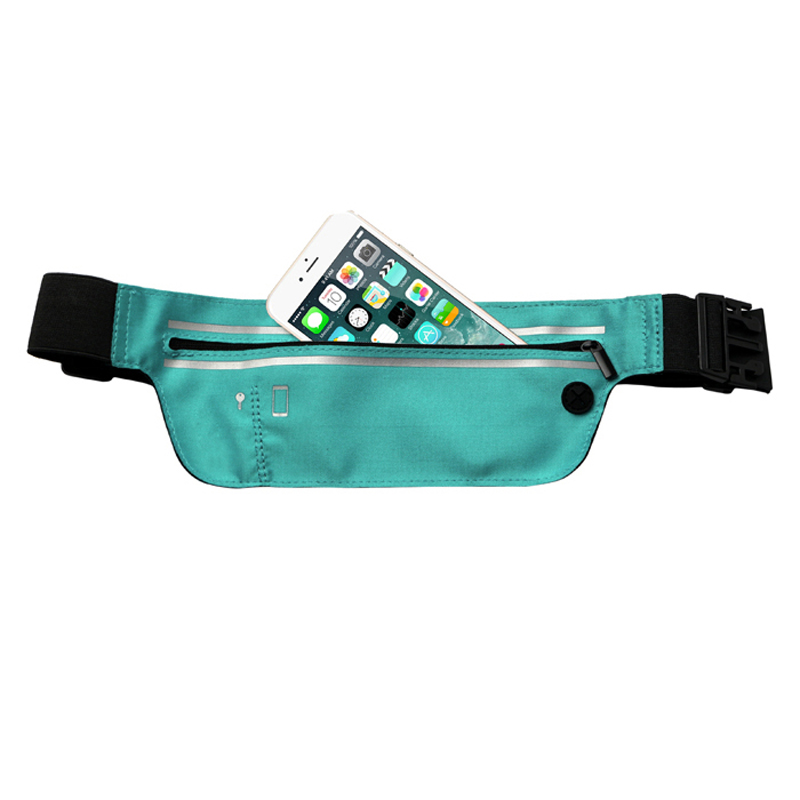 Outdoor sweatproof Reflective Waist Bag for Phone