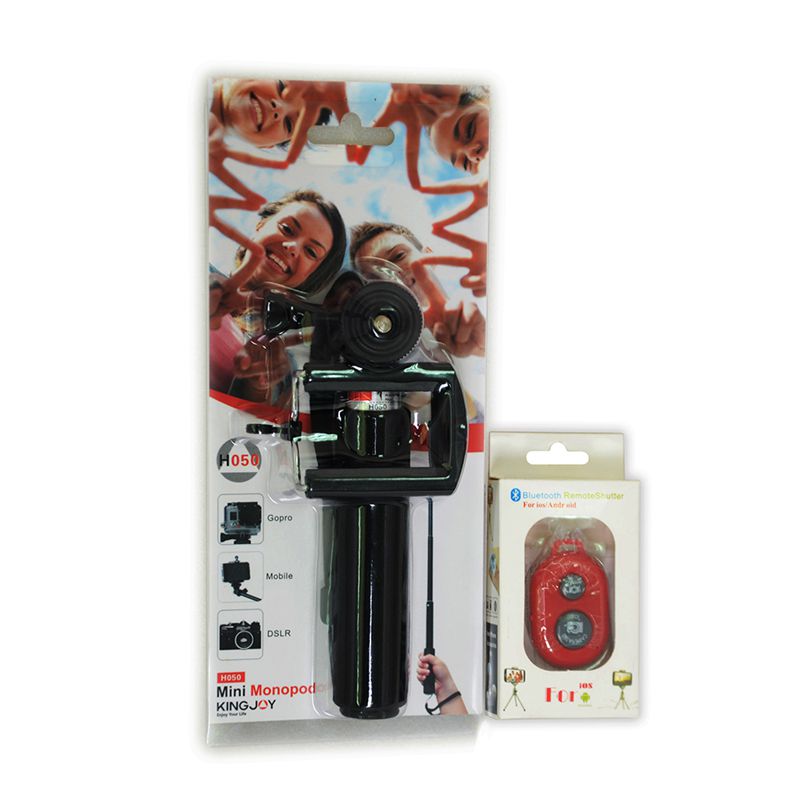 KINGJOY 4-secțiuni din aluminiu Extensibile cu o cameră digitală de 500 mm pentru lungimea camerei Selfie Stick H050
