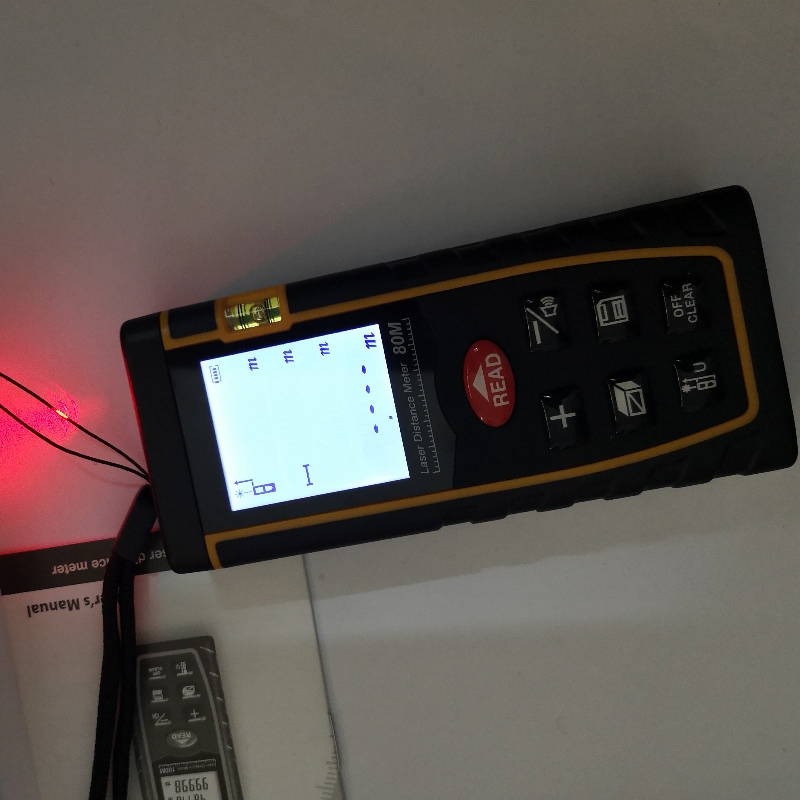 Tester digital de distanță laser 40Meter 60M 80M și 100 Metru
