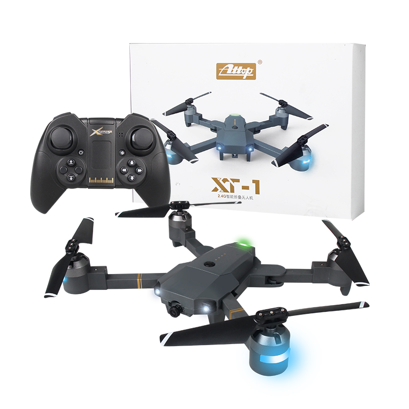 Drone Hot XT-1 2019 Cu Quadrifier pliabil RC Quad de buzunar WIFI Mini Camera