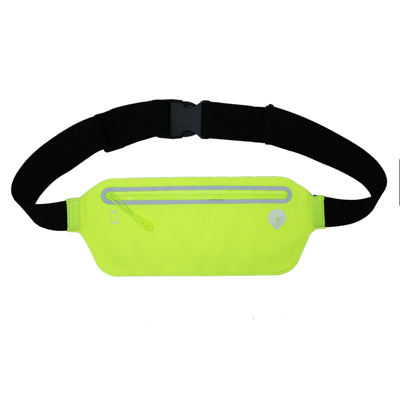 Unisex Sport Waist Bag Pack cu Headphone Jack şi Zipper
