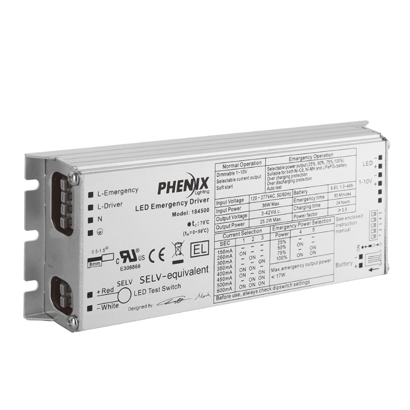 18450X LED INTEGRAT AC + DRIVER DE URGENȚĂ