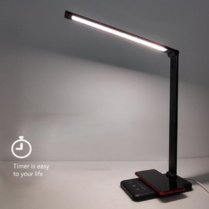585SW Lampă de birou fără fir Rotable Lampă de birou Flexibilă