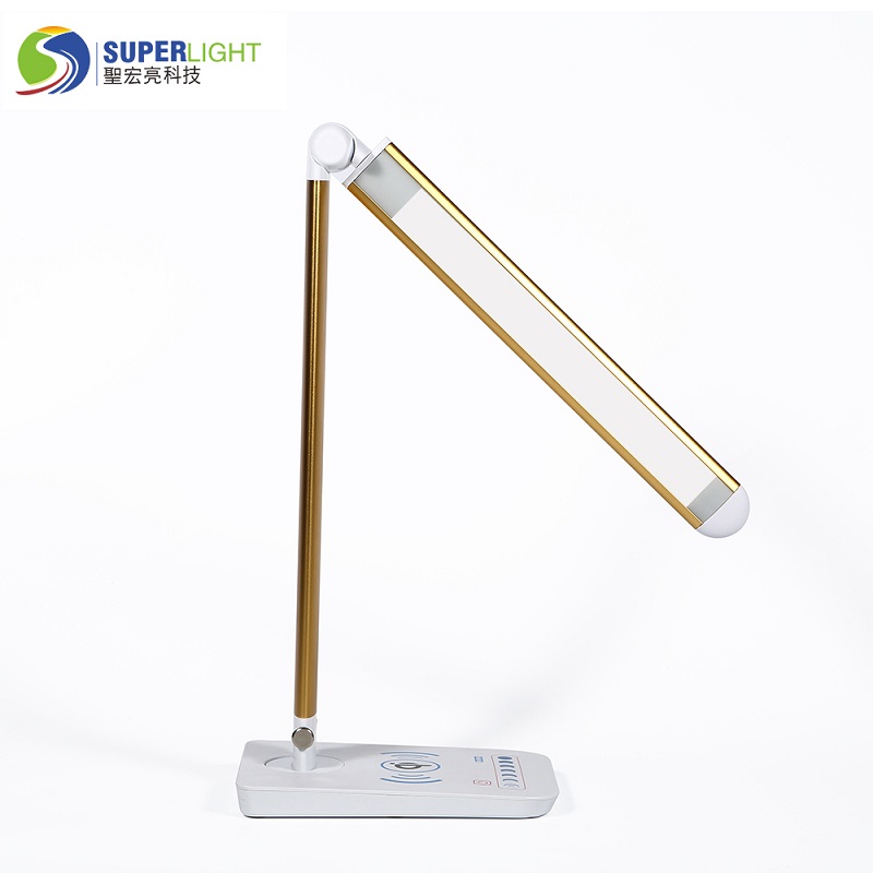 585SW Lampă de birou fără fir Rotable Lampă de birou Flexibilă