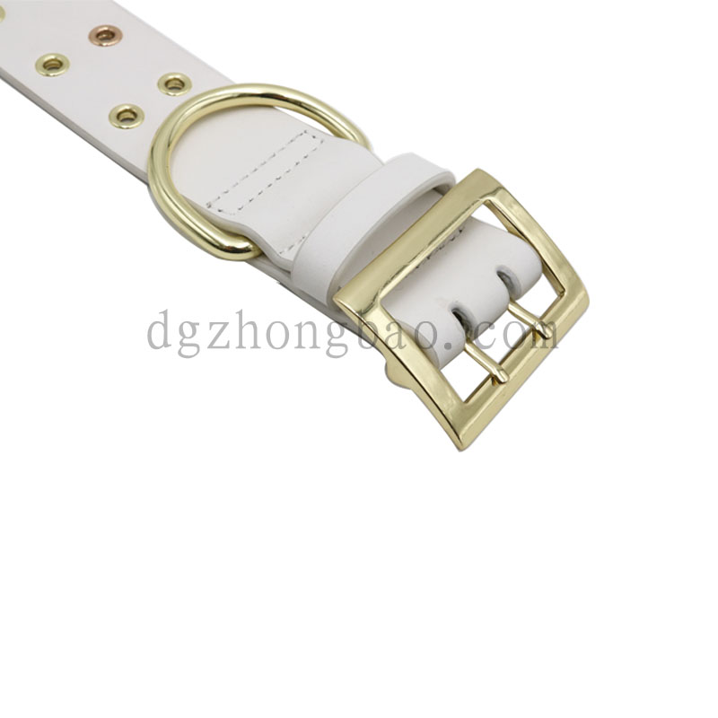 Gulerele duble cu guler reglează lesa pentru animale de companie